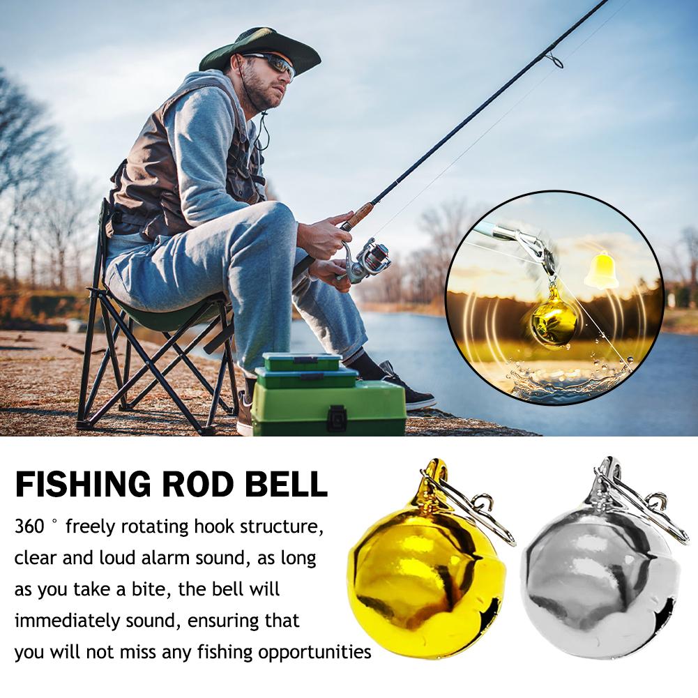 Fishing Rod Ice - New Quick-Clip Fishing Bell Alarm Auto-alarm