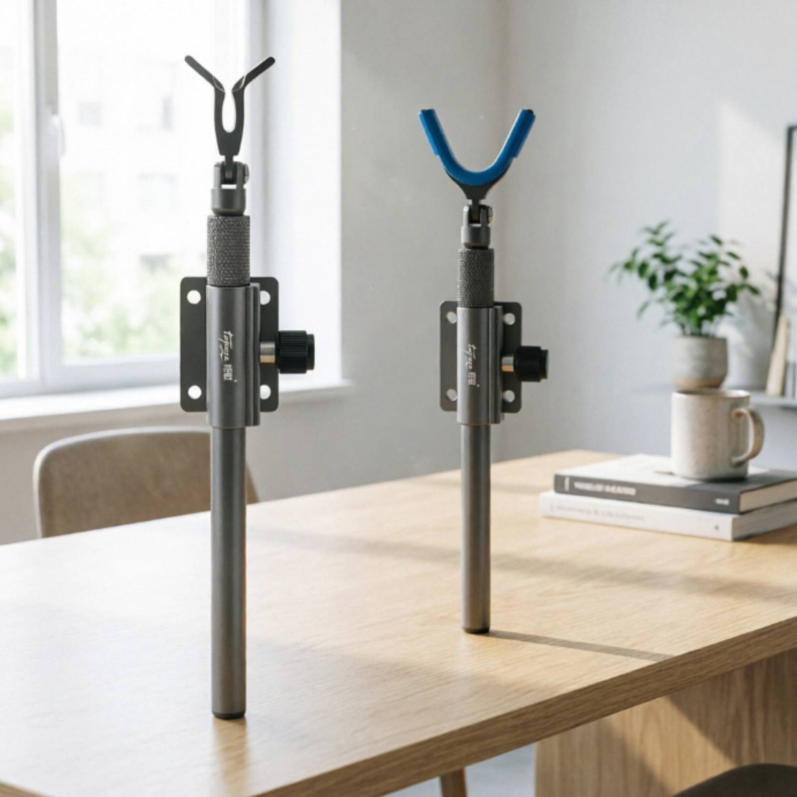 Fishing Rod Telescopic - 2 Pieces Metal Fishing Rod Stand