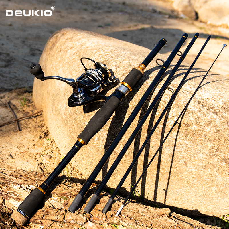 Fishing Rod Combo - DEUKIO Fishing Rod Reel Combo 1.8