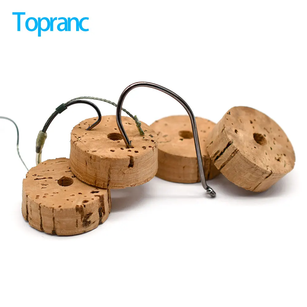 Topranc Natural Cork  End Cap  - Fishing Rod Combo recension och pris
