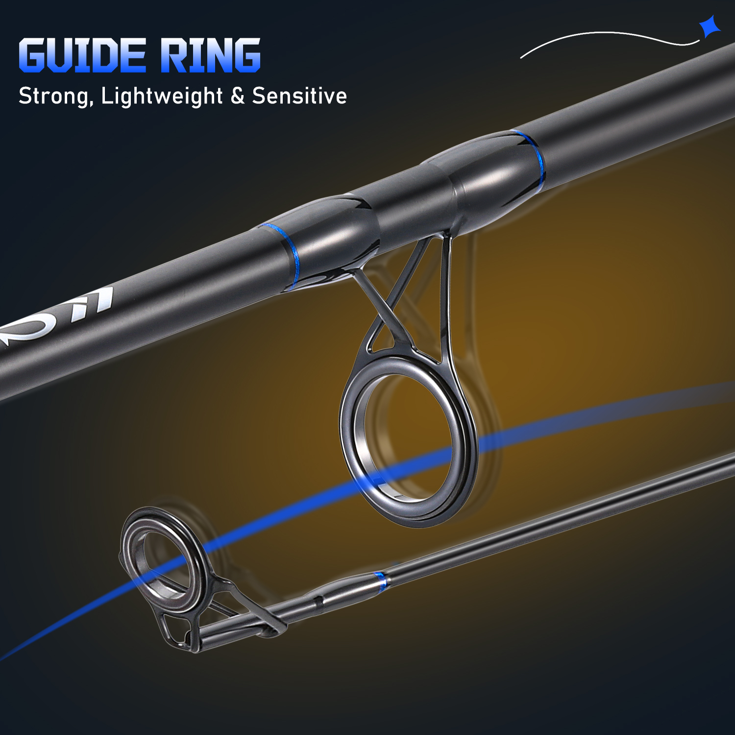 Sougayilang 3 Sections Surf Fi - Fishing Rod Combo recension och pris