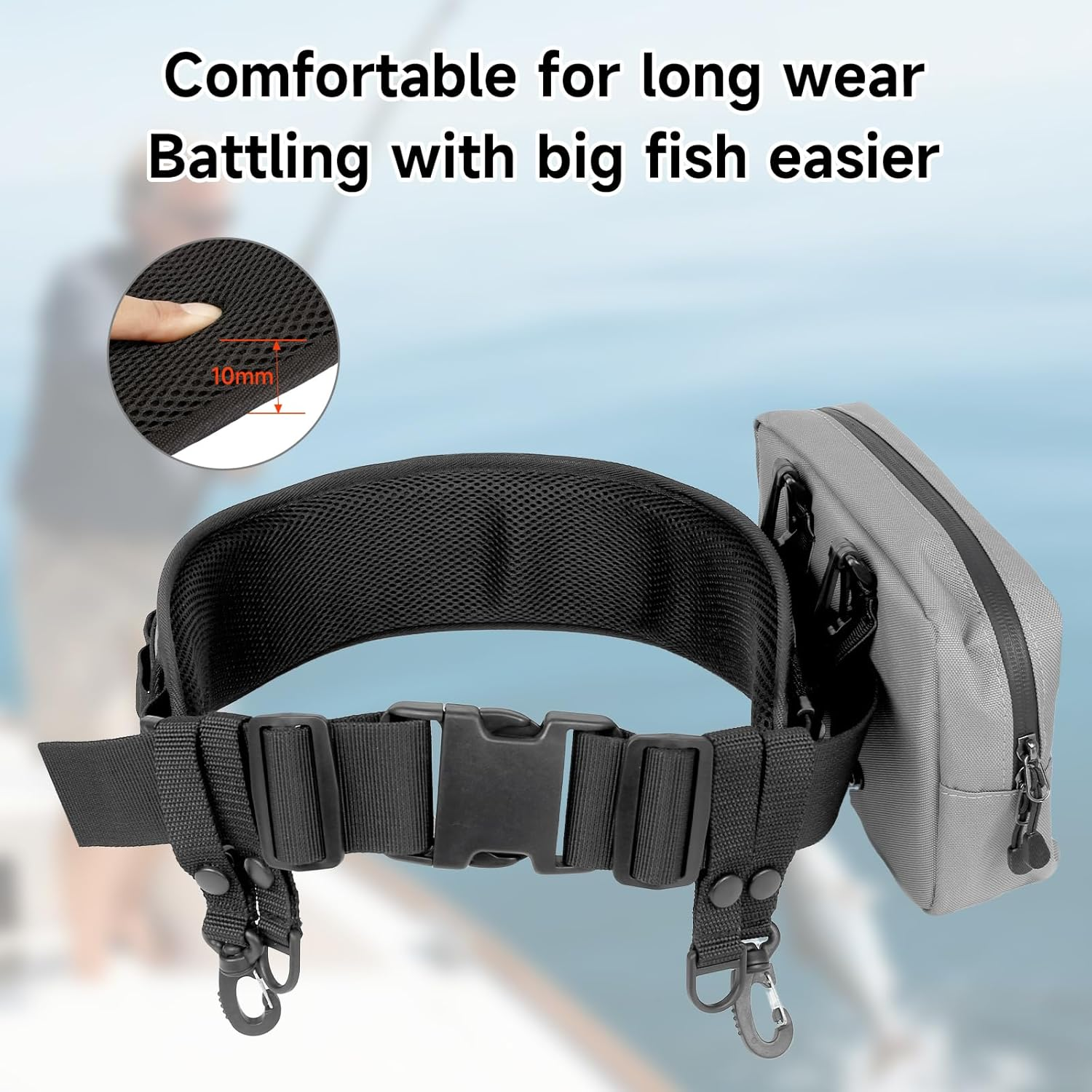 SANLIKE Fishing Belt Rod Holde - Fishing Rod Fly recension och pris