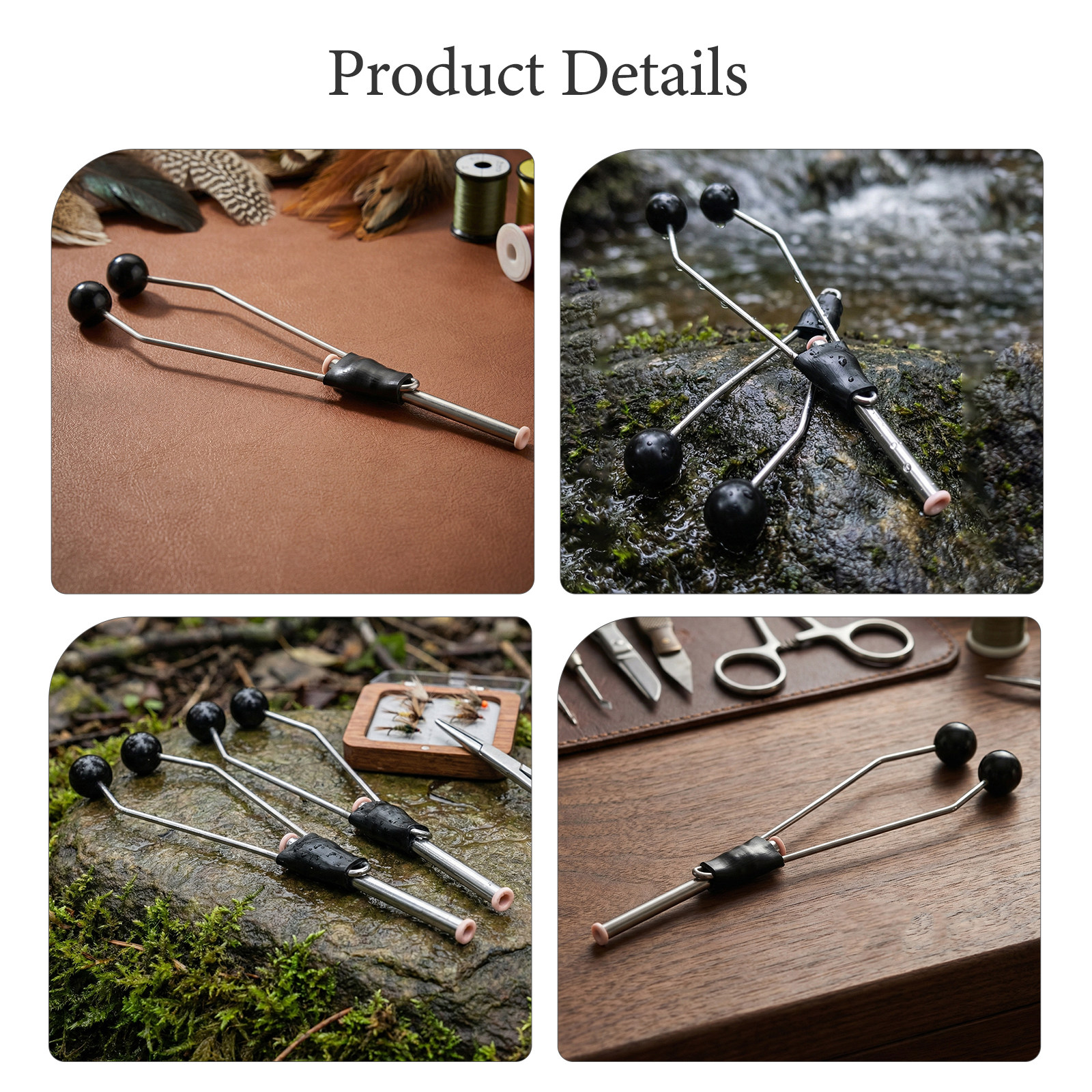 2Pcs Fly Tying Ceramic Tube Bo - Fishing Rod Fly recension och pris