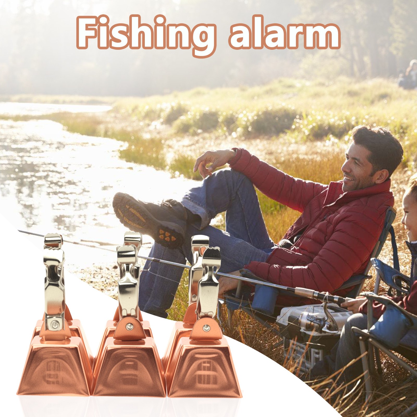 Fishing Bell Alarm Stainless S - Fishing Rod Casting recension och pris