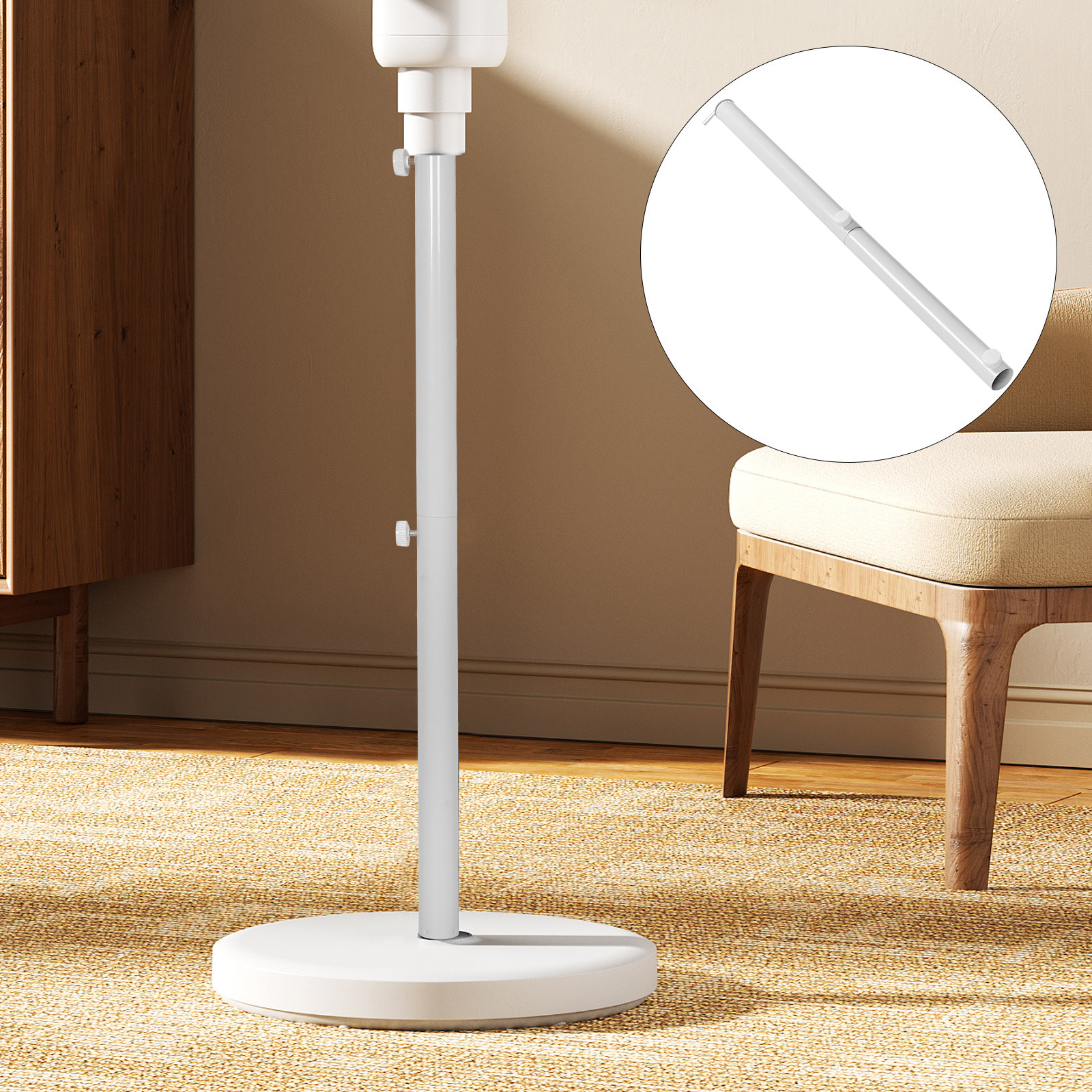 Electric Fan Support Column Te - Fishing Rod Holder recension och pris