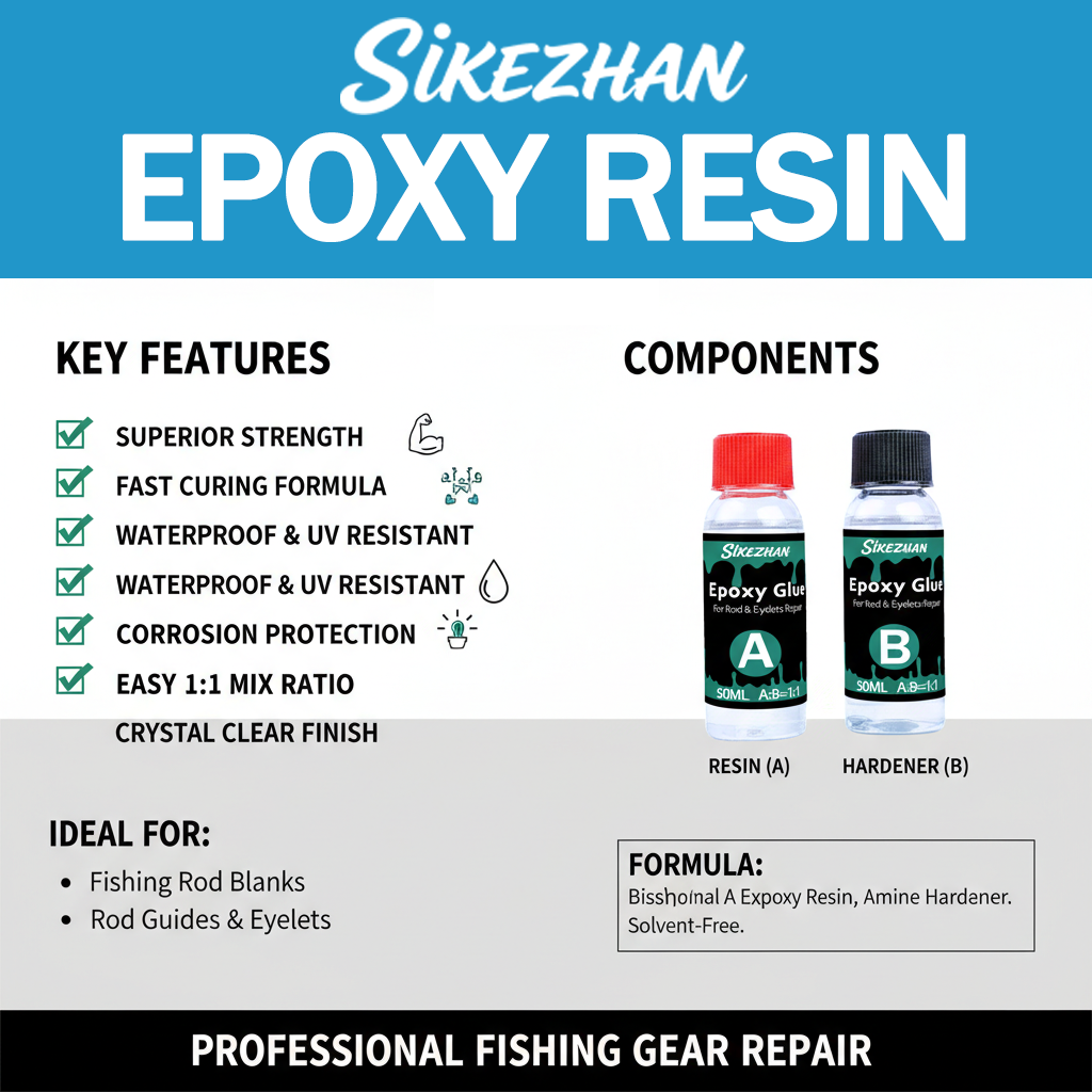 AB Epoxy 1:1 for Fishing Rod R - Fishing Rod Building Kit recension och pris