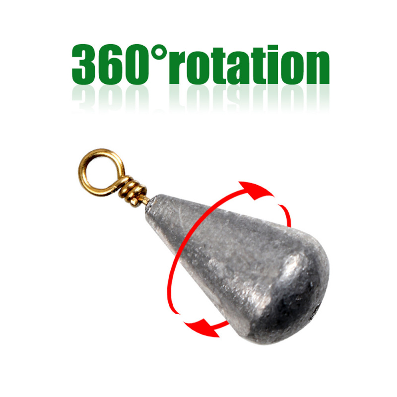 21PCSBoxed olive-shaped lead s - Fishing Rod Casting recension och pris