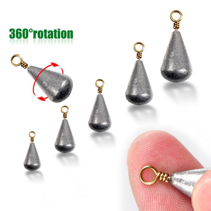 21PCSBoxed olive-shaped lead s - Fishing Rod Casting recension och pris
