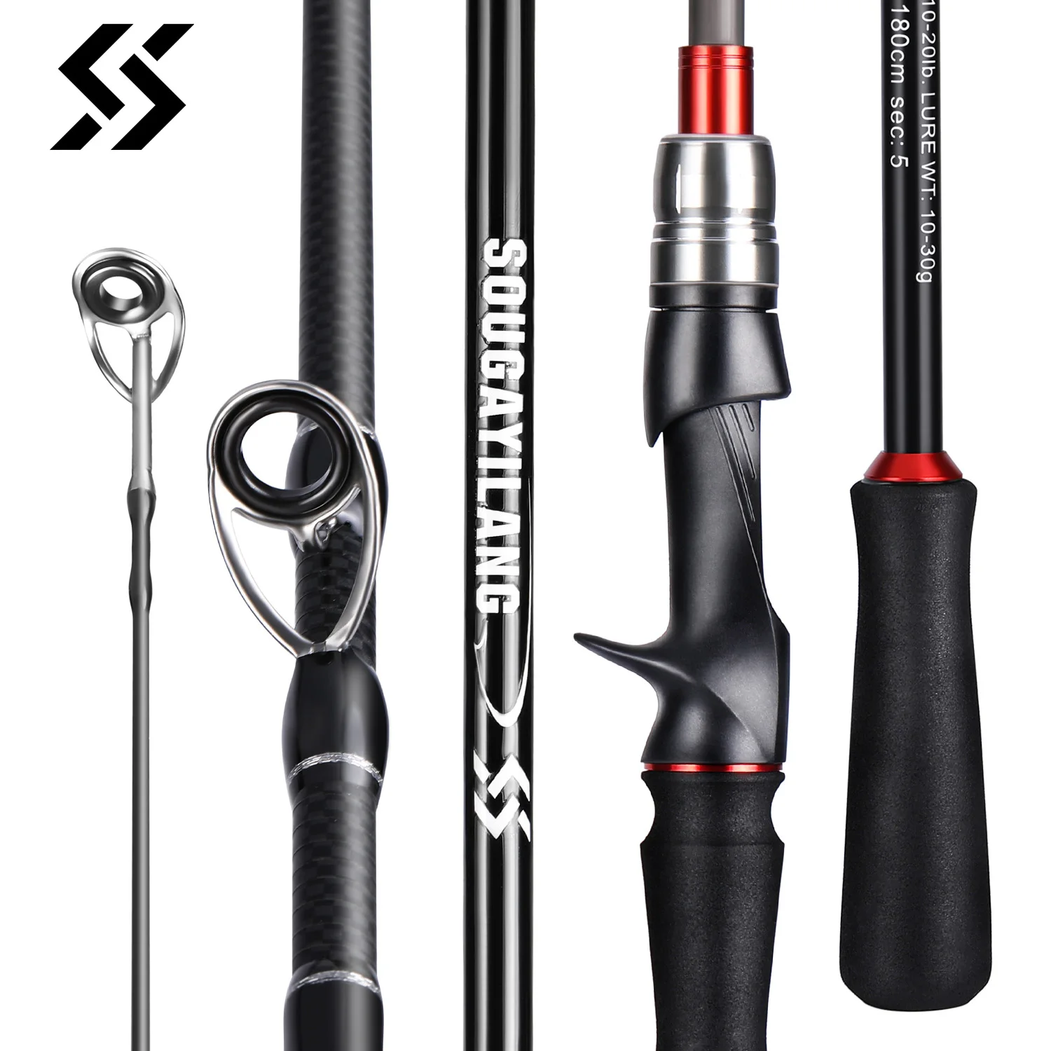 Sougayilang Lure Fishing Rod 1 - Fishing Rod Surf recension och pris