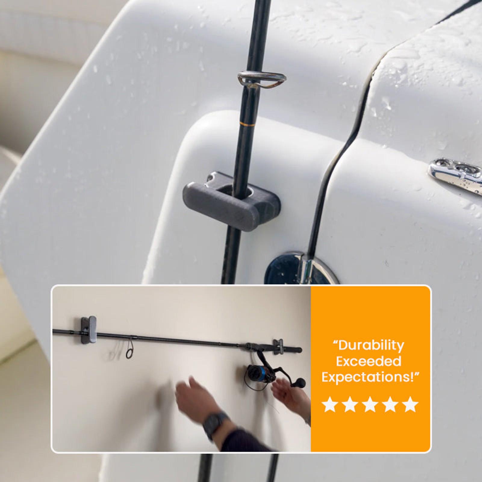 Wall Mount Fishing Rod Holders - Fishing Rod Rack recension och pris