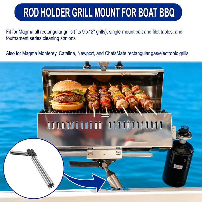 All-Angle Adjustable Fish Rod  - Fishing Rod Boat recension och pris