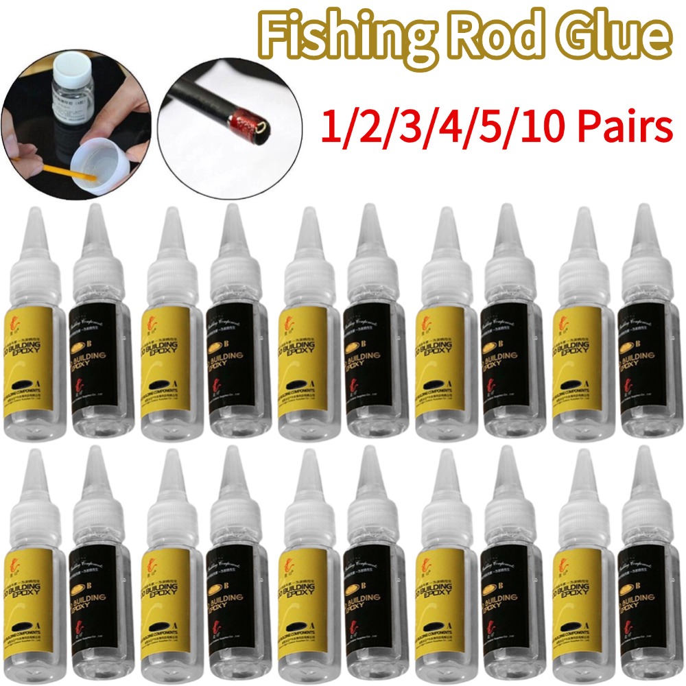 2Pcs Fishing Rod Glue Fishing  - Fishing Rod Repair Kit recension och pris