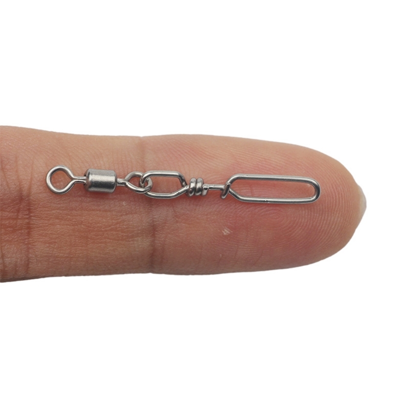 10Pcs Stainless Steel Quick Sn - Fishing Rod Casting recension och pris