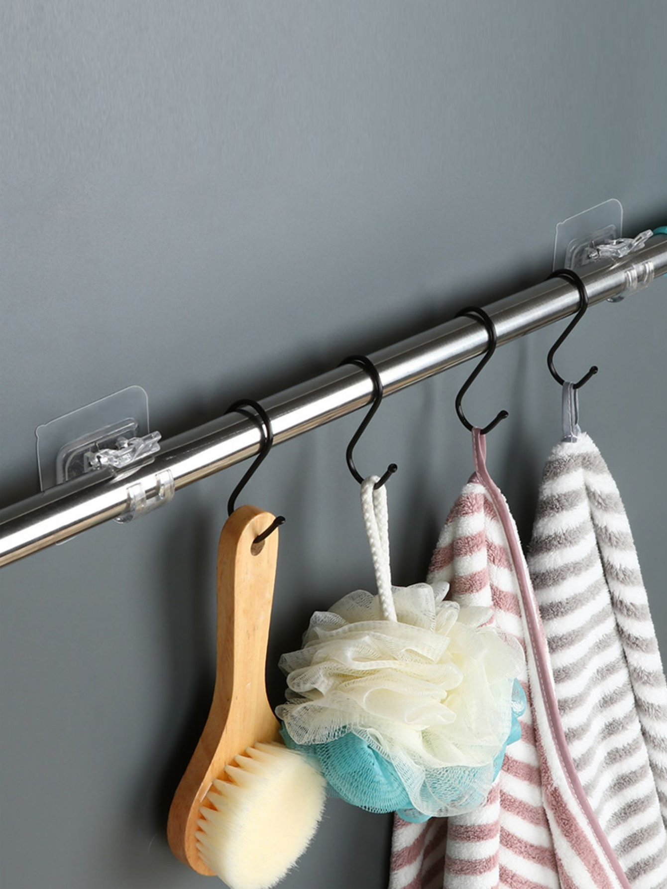 Non Perforated Adhesive Curtai - Fishing Rod Telescopic recension och pris