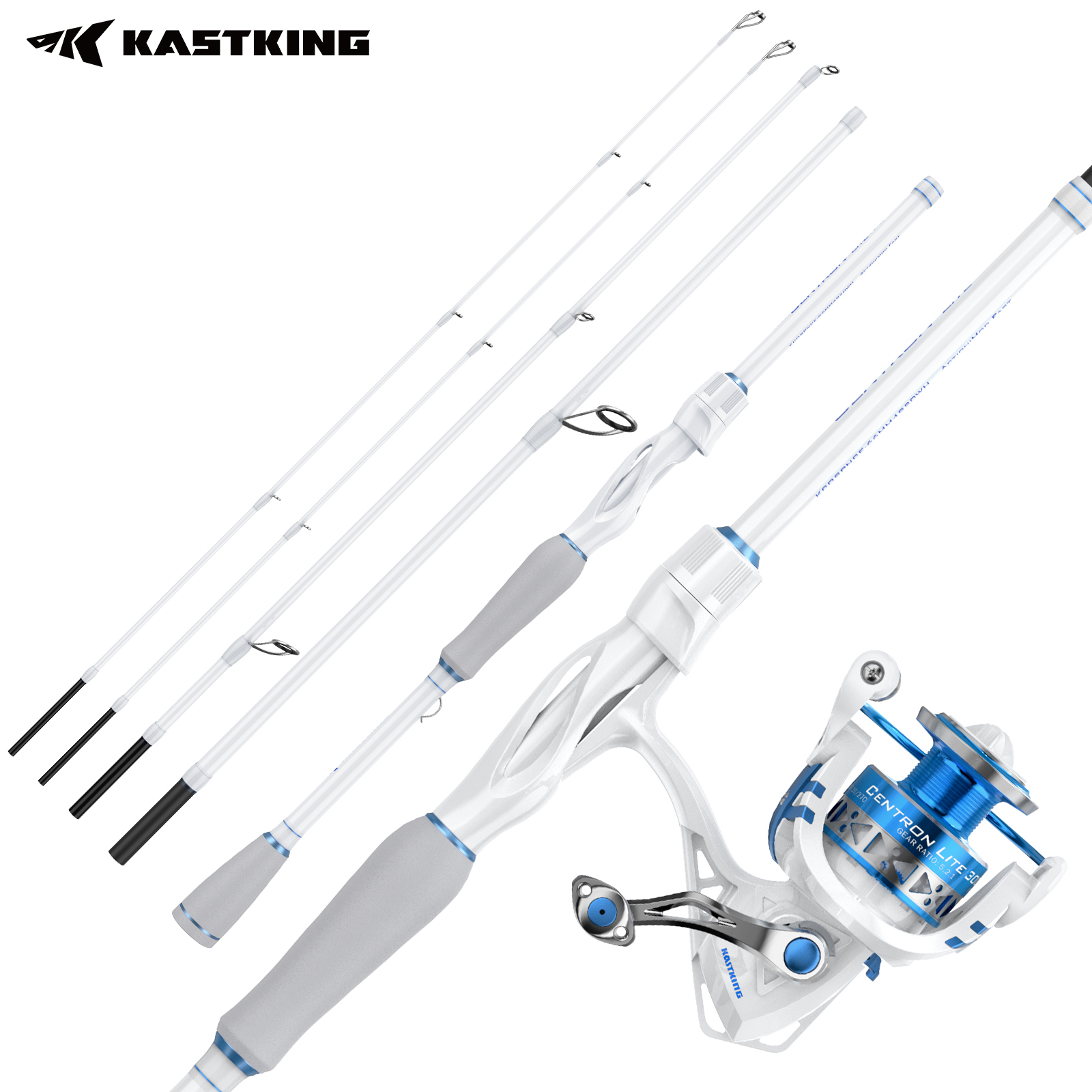 KastKing Centron Lite Travel S - Fishing Rod Spinning recension och pris