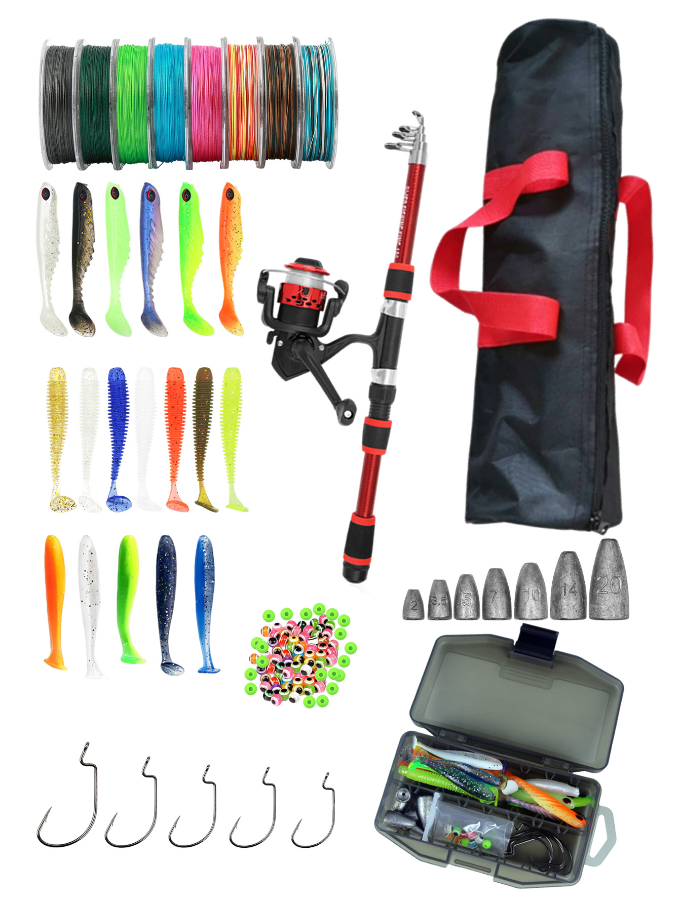 Fishing Rod Reel Combos Collap - Fishing Rod Combo recension och pris