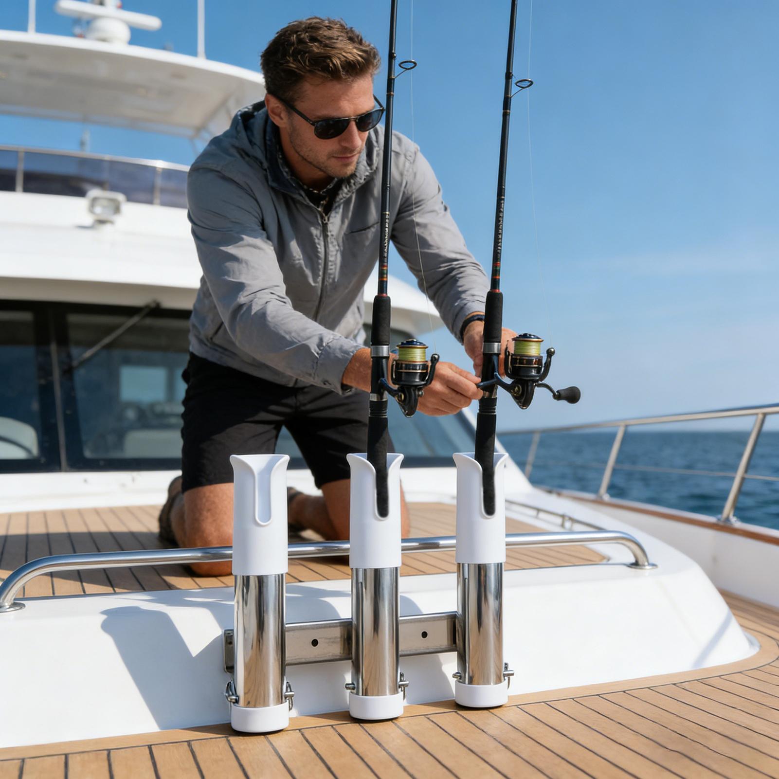 Rod Holder For Boat 3 Tube Lin - Fishing Rod Rack recension och pris