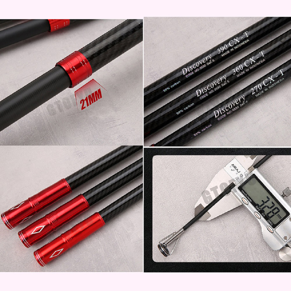2.7m 3.6m 3.9m 4.5m Telescopic - Fishing Rod Surf recension och pris