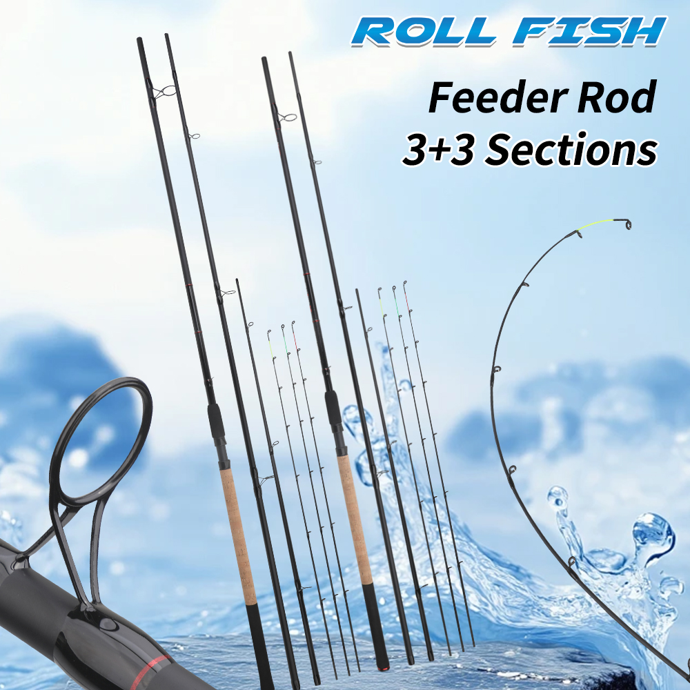 ROLLFISH 3.6m/3.9m Carbon Feed - Fishing Rod Tip Replacement recension och pris