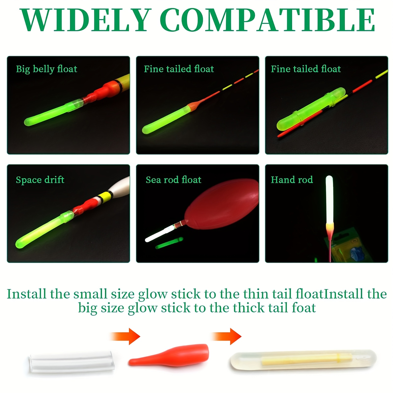 100PCS Professional Fishing Gl - Fishing Rod Casting recension och pris