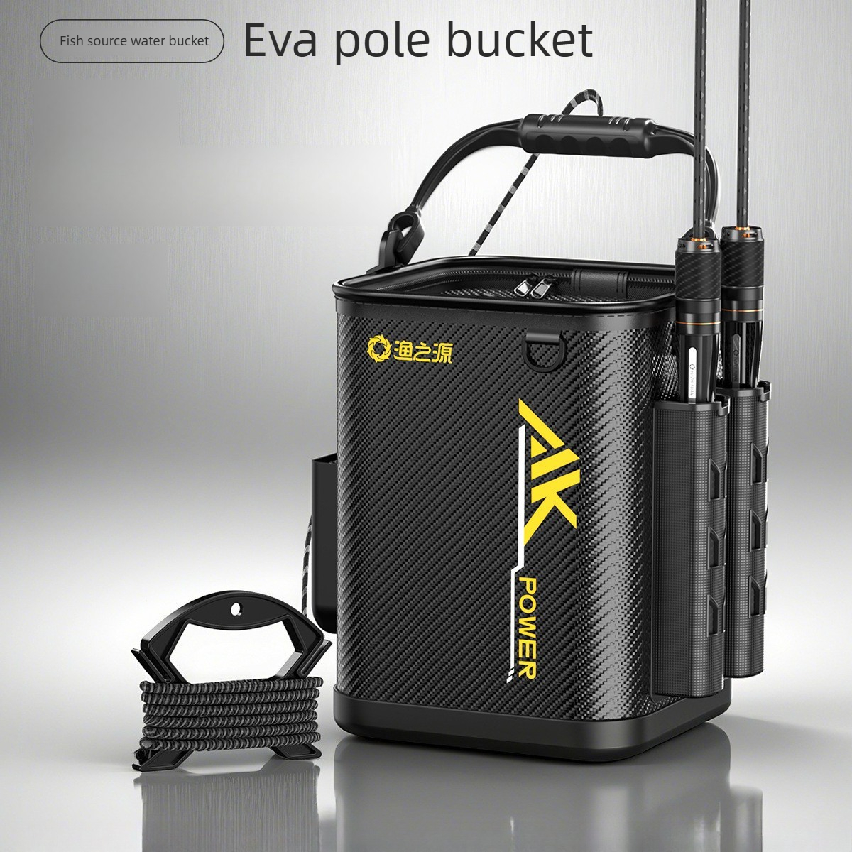 Multi-Functional Live Fish Buc - Fishing Rod Travel recension och pris
