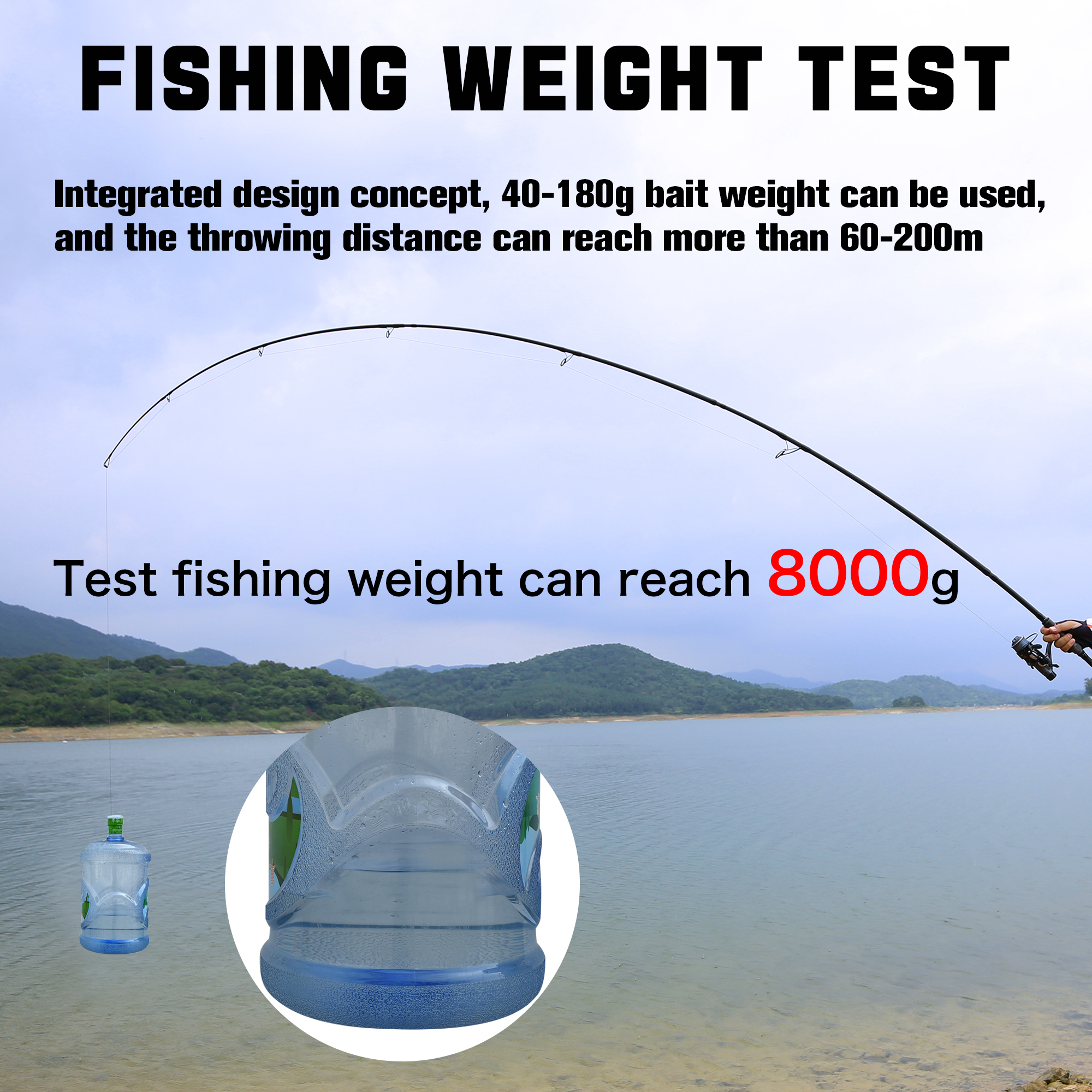 BIUTIFU BIGFISH Carp Surfcasti - Fishing Rod Surf recension och pris