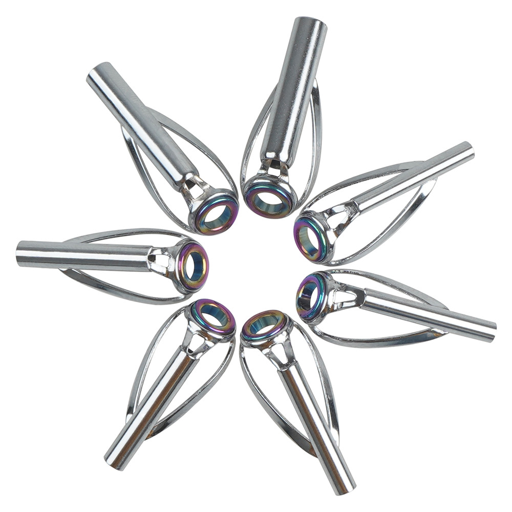 10Pcs Fishing rod guide tips r - Fishing Rod Tip Replacement recension och pris