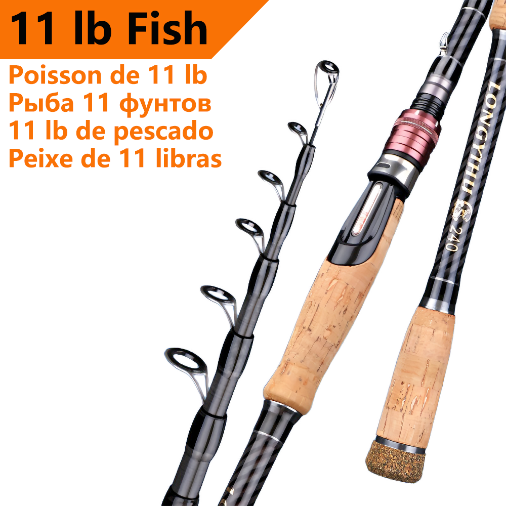 11 Pound Fishing Rod,Carbon Fi - Fishing Rod Surf recension och pris