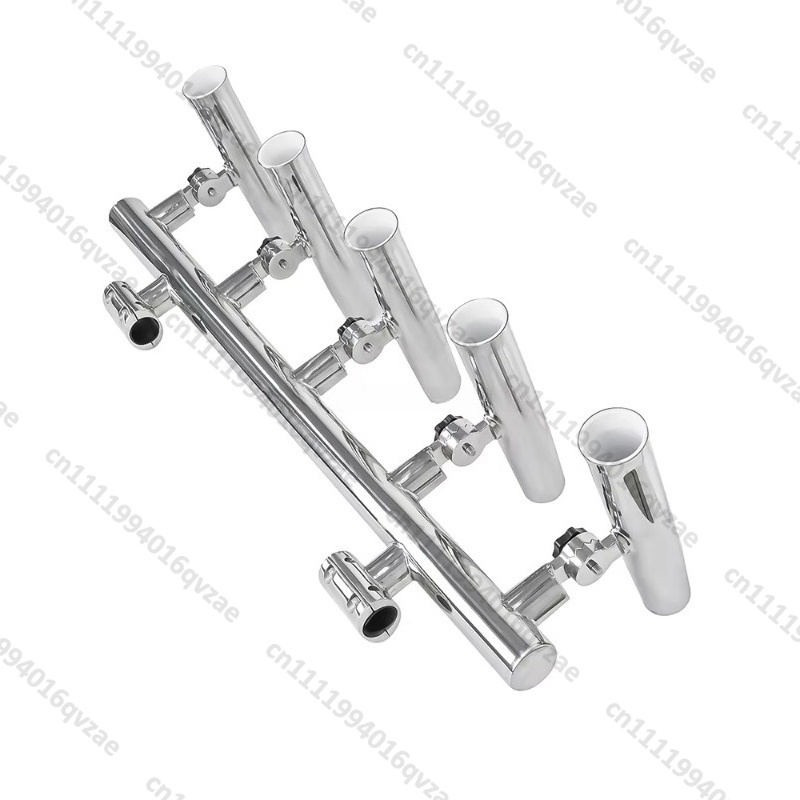 5 Tubes Stainless Steel Fishin - Fishing Rod Boat recension och pris