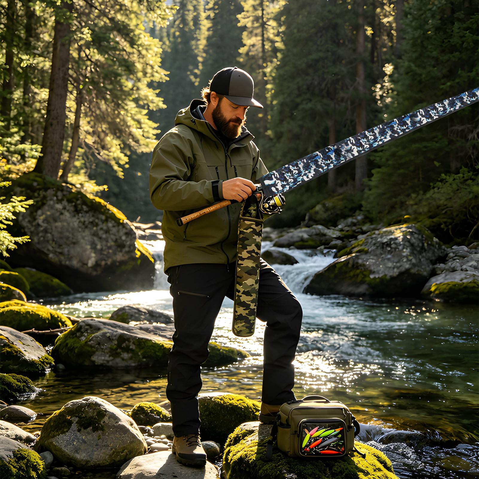 Fishing Rod Sleeve Adjustable  - Fishing Rod Casting recension och pris