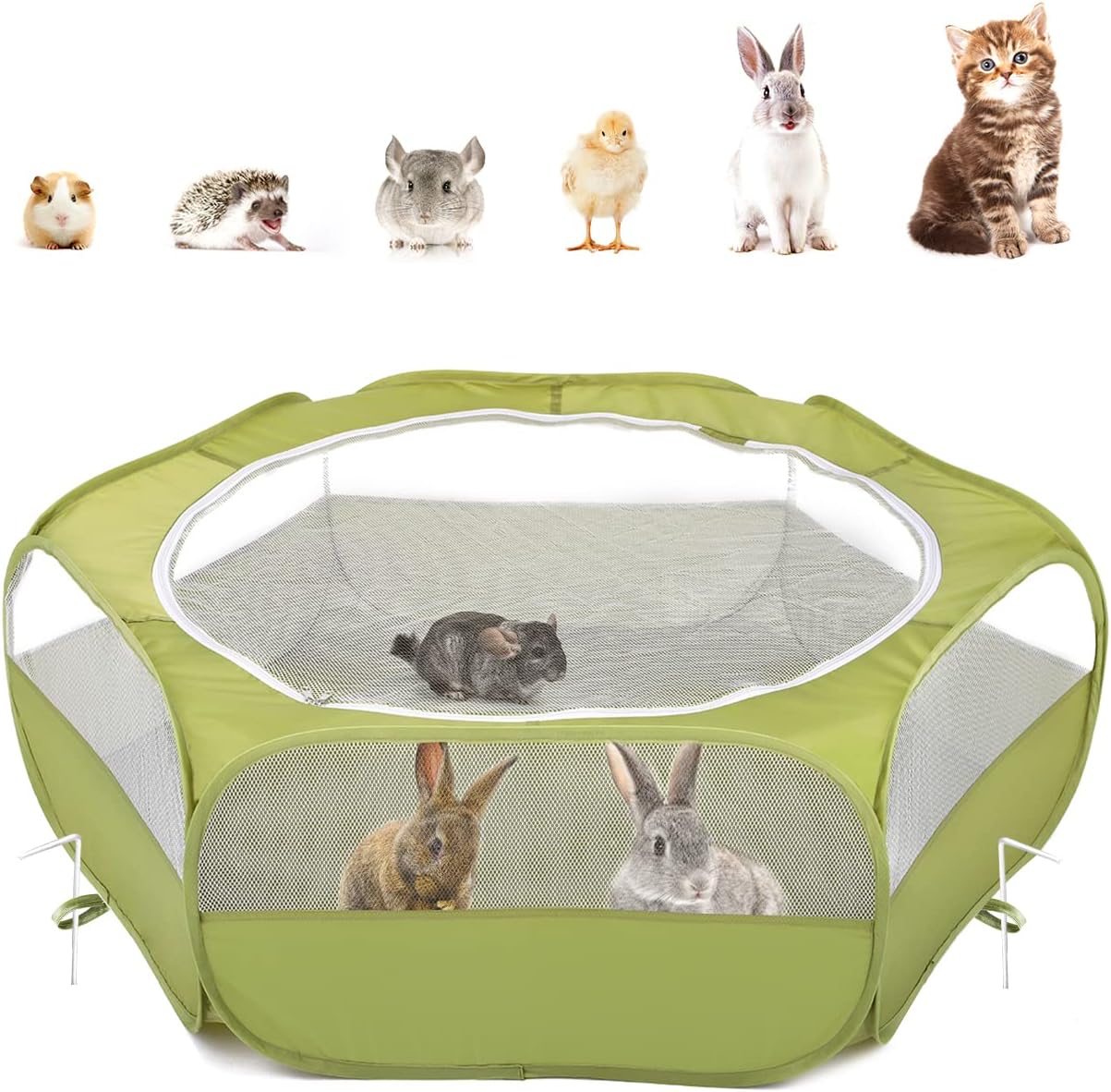 Pawaboo Small Animals Playpen  - Fishing Rod Travel recension och pris