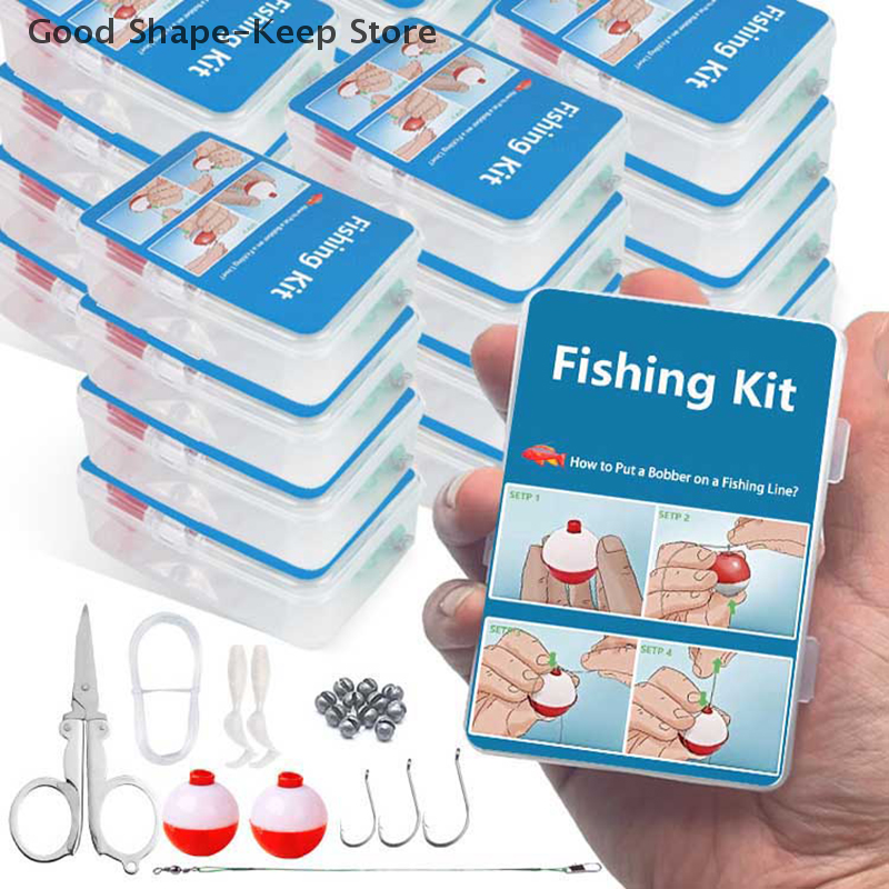24Pcs Emergency Fishing Kit Po - Fishing Rod Case recension och pris